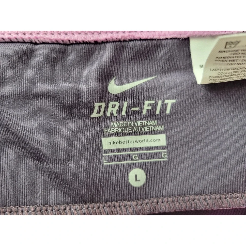 Nike Dri-Fit Leggings Large Ankle Length Inseam 28